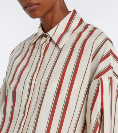SIR Alva striped cotton shirt | Thumbnail 2