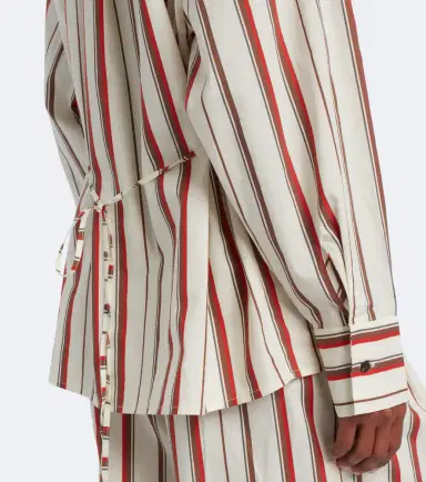 SIR Alva striped cotton shirt | Thumbnail 3