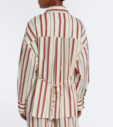 SIR Alva striped cotton shirt | Thumbnail 5