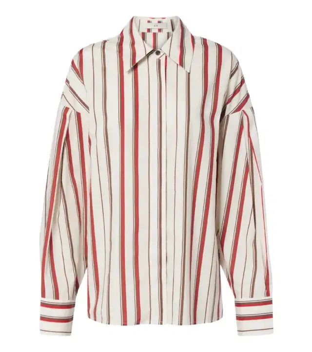 SIR Alva striped cotton shirt
