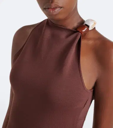 SIR Saba embellished knitted maxi dress | Thumbnail 4