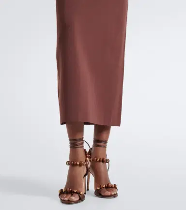 SIR Saba embellished knitted maxi dress | Thumbnail 5