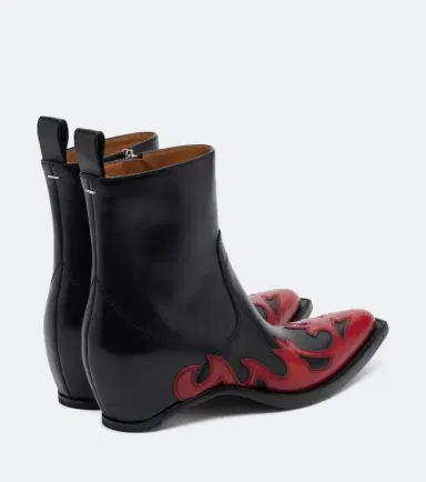 Maison Margiela Heel-Less leather cowboy boots | Thumbnail 3 Maison Margiela Heel-Less leather cowboy boots | Thumbnail 3