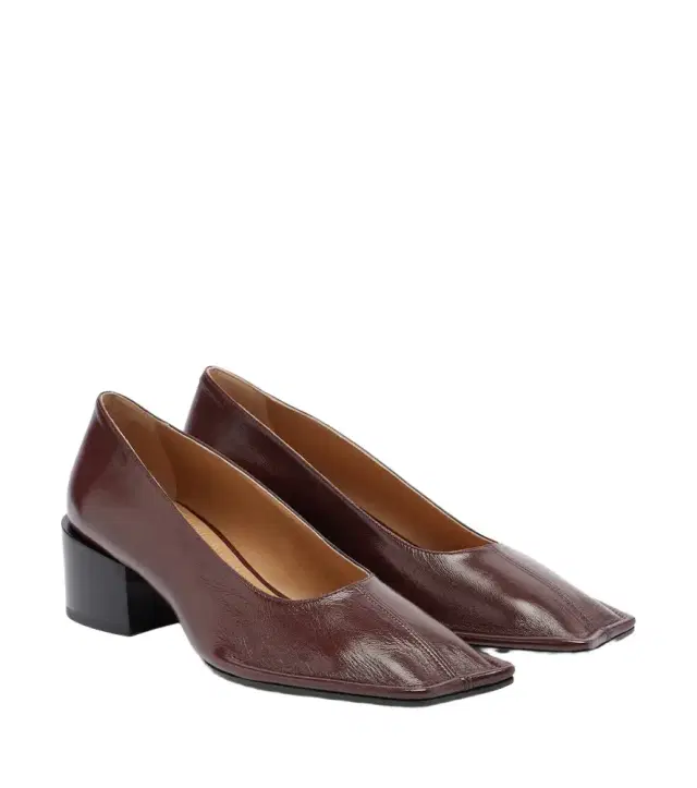 Maison Margiela Piped leather pumps