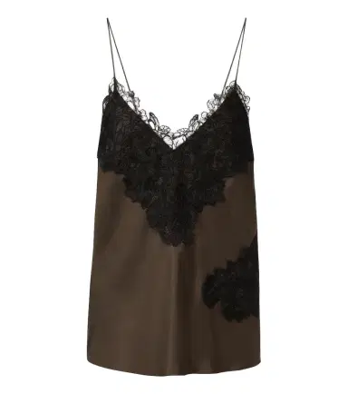 RÓHE Róhe Lace-trimmed silk satin camisole | Thumbnail 1