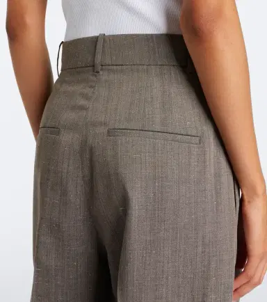 RÓHE Róhe Wool-blend tapered pants | Thumbnail 3 RÓHE Róhe Wool-blend tapered pants | Thumbnail 3