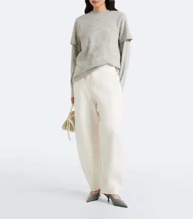 Rohe Róhe Mouliné cotton jersey T-shirt | Thumbnail 3