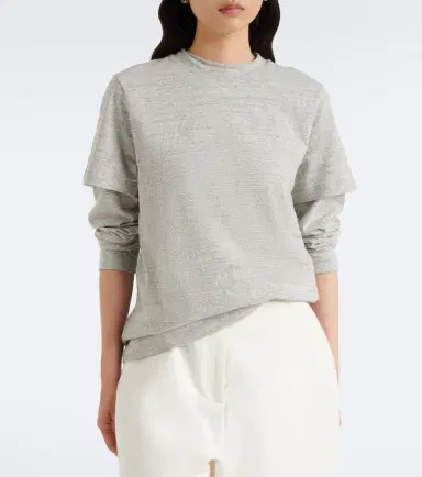 Rohe Róhe Mouliné cotton jersey T-shirt | Thumbnail 4