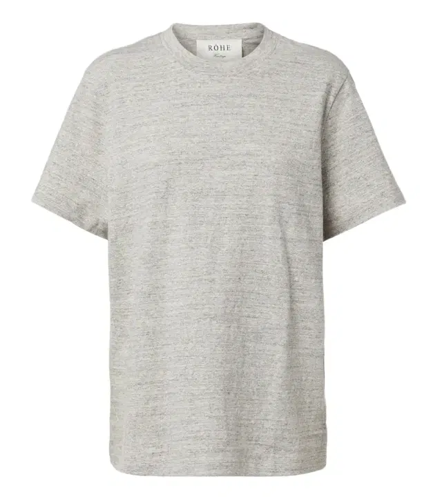 Rohe Róhe Mouliné cotton jersey T-shirt