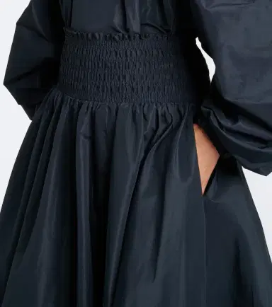 Patou Shirred midi skirt | Thumbnail 4