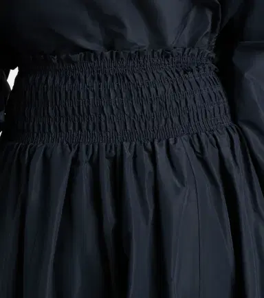 Patou Shirred midi skirt | Thumbnail 6