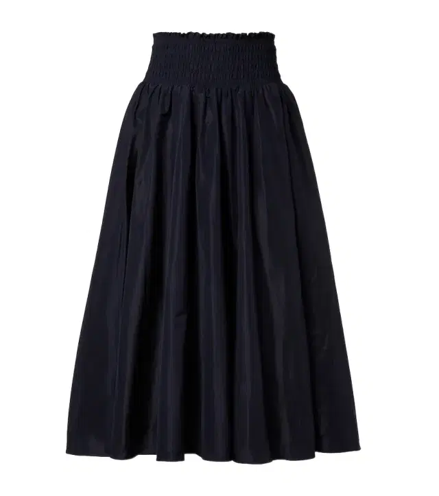 Patou Shirred midi skirt