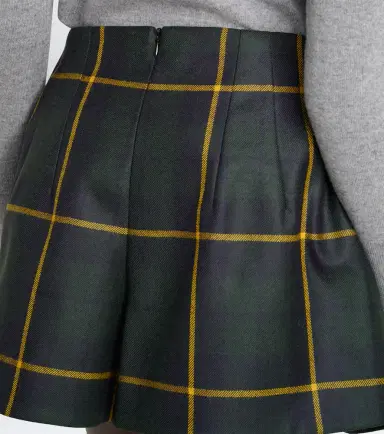 Patou Checked virgin wool shorts | Thumbnail 2 Patou Checked virgin wool shorts | Thumbnail 2
