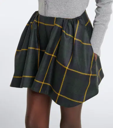 Patou Checked virgin wool shorts | Thumbnail 5 Patou Checked virgin wool shorts | Thumbnail 5
