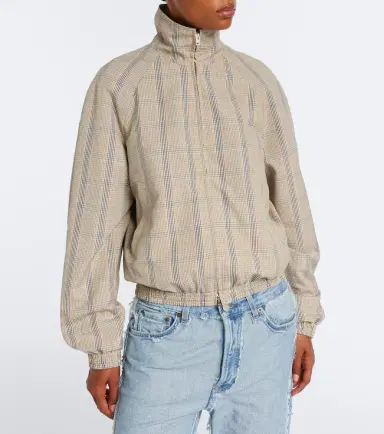 Acne Studios Checked technical jacket | Thumbnail 5
