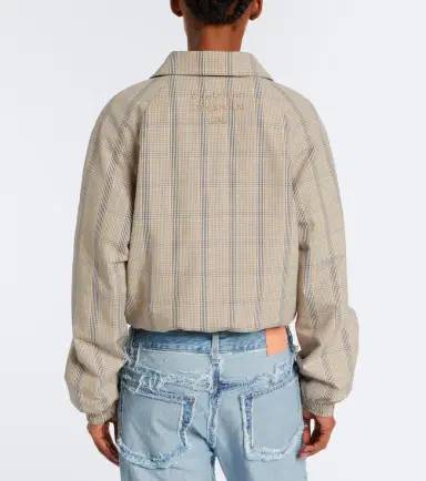 Acne Studios Checked technical jacket | Thumbnail 7