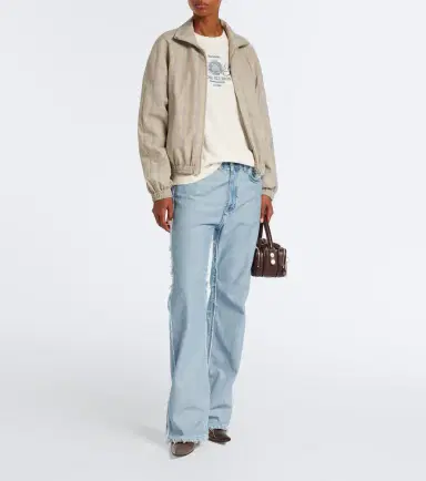 Acne Studios Checked technical jacket | Thumbnail 8
