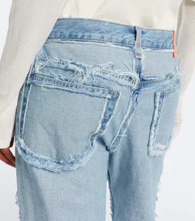 Acne Studios Distressed straight-leg jeans | Thumbnail 5 Acne Studios Distressed straight-leg jeans | Thumbnail 5