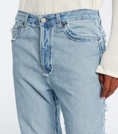Acne Studios Distressed straight-leg jeans | Thumbnail 7 Acne Studios Distressed straight-leg jeans | Thumbnail 7