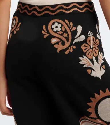 Alanui Island Roots wool and silk-blend wide leg pants | Thumbnail 3 Alanui Island Roots wool and silk-blend wide leg pants | Thumbnail 3