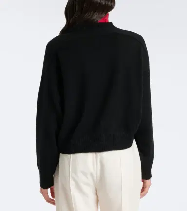 Loulou de Saison Anzor cropped cashmere sweater | Thumbnail 3