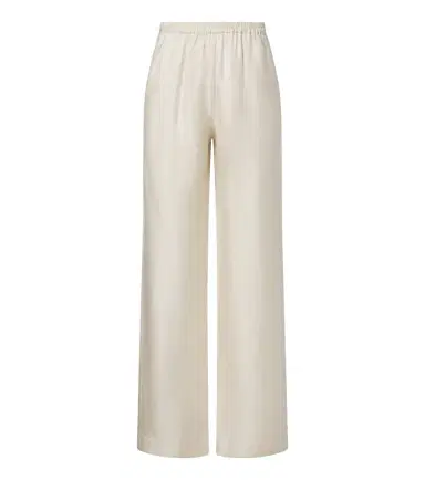 Loulou de Saison Alera silk twill wide-leg pants | Thumbnail 1