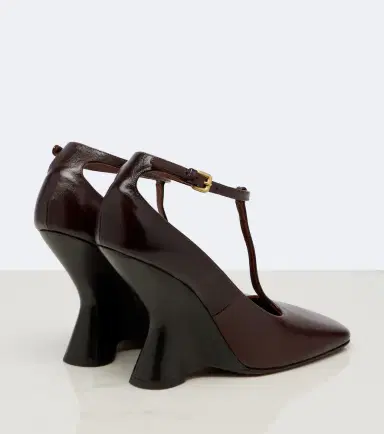 Dries Van Noten Leather wedges | Thumbnail 4 Dries Van Noten Leather wedges | Thumbnail 4