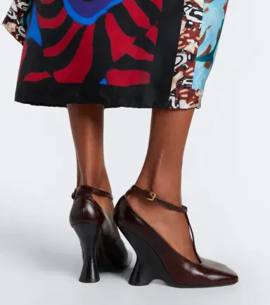 Dries Van Noten Leather wedges | Thumbnail 6 Dries Van Noten Leather wedges | Thumbnail 6