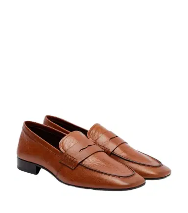 Dries Van Noten Leather penny loafers | Thumbnail 1