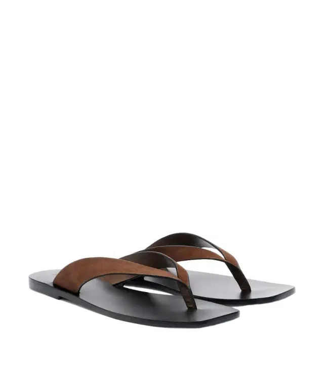 A.Emery A. Emery Kinto suede thong sandals