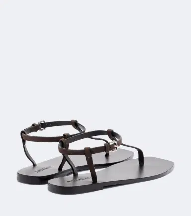 A Emery A. Emery Clara suede thong sandals | Thumbnail 2
