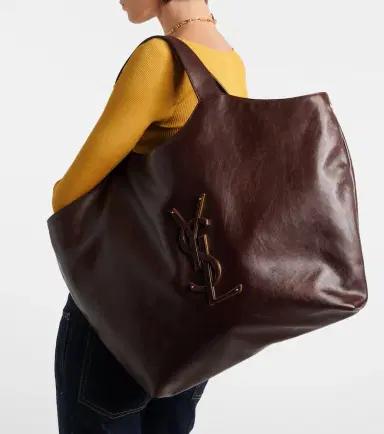 Saint Laurent Icare Maxi leather tote bag | Thumbnail 6