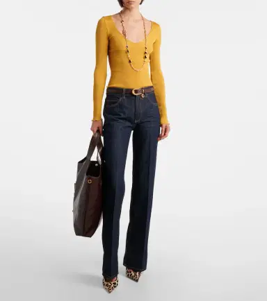 Saint Laurent Icare Maxi leather tote bag | Thumbnail 7