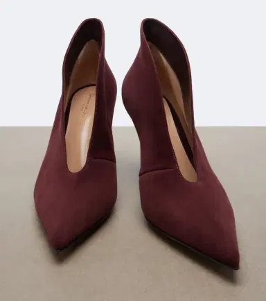 Gianvito Rossi Vania suede pumps | Thumbnail 4 Gianvito Rossi Vania suede pumps | Thumbnail 4