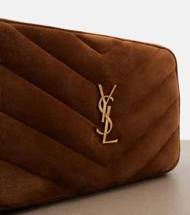 Saint Laurent Loulou Medium suede camera bag | Thumbnail 3