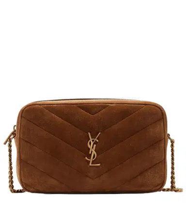 Saint Laurent Loulou Medium suede camera bag | Thumbnail 1
