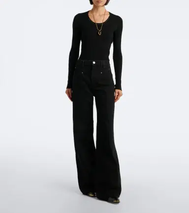 Isabel Marant Lemony wide-leg jeans | Thumbnail 4 Isabel Marant Lemony wide-leg jeans | Thumbnail 4