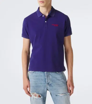 Acne Studios Logo cotton piqué polo shirt | Thumbnail 4 Acne Studios Logo cotton piqué polo shirt | Thumbnail 4