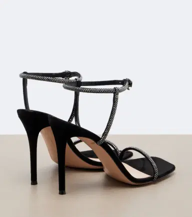 Gianvito Rossi Embellished leather sandals | Thumbnail 3