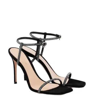 Gianvito Rossi Embellished leather sandals | Thumbnail 1