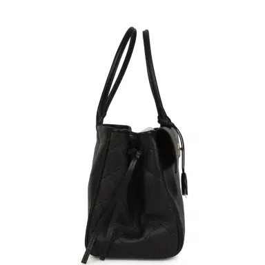 Chanel Chanel Medium "Urban Essential" East West Shopping Tote Black Caviar Gold Hardware | Thumbnail 3 Chanel Chanel Medium "Urban Essential" East West Shopping Tote Black Caviar Gold Hardware | Thumbnail 3