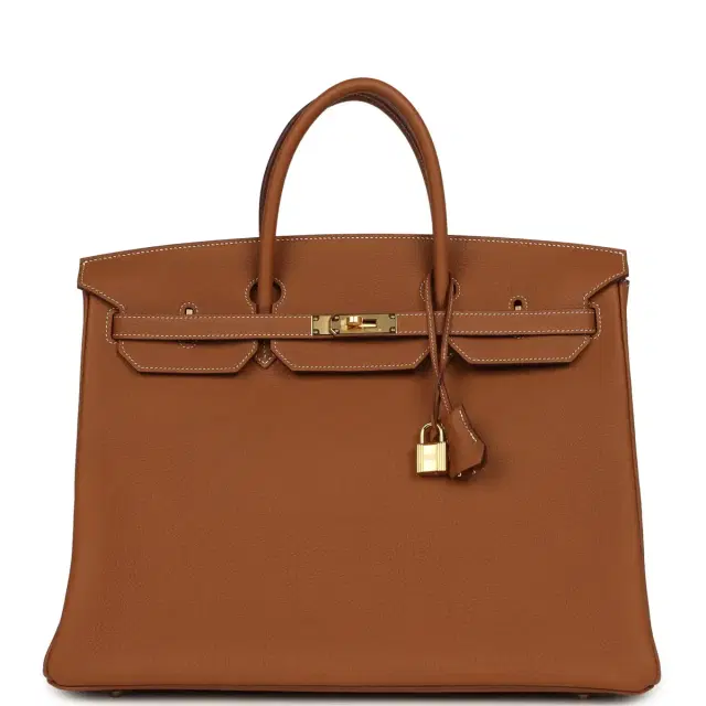 HERMÈS Hermes Birkin 40 Gold Togo Gold Hardware