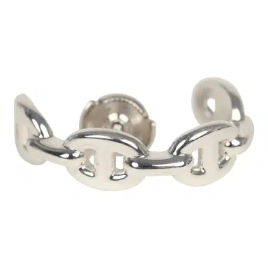 HERMÈS Hermes Chaine D'Ancre Enchainee Single Ear Climber Earring Sterling | Thumbnail 1 HERMÈS Hermes Chaine D'Ancre Enchainee Single Ear Climber Earring Sterling | Thumbnail 1