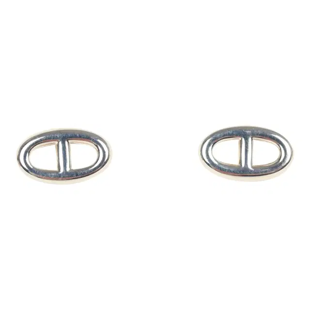 HERMÈS Hermes Farandole Stud Earrings Very Small Sterling Silver