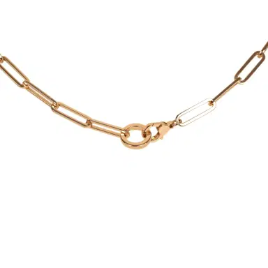 HERMÈS Hermes Small Kelly Chaine Choker Necklace Diamonds 18K | Thumbnail 6