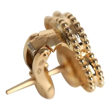 Van Cleef & Arpels Van Cleef & Arpels Vintage Alhambra Motif Earrings 18K | Thumbnail 4 Van Cleef & Arpels Van Cleef & Arpels Vintage Alhambra Motif Earrings 18K | Thumbnail 4