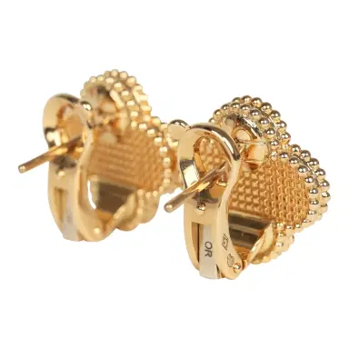 Van Cleef & Arpels Van Cleef & Arpels Vintage Alhambra Motif Earrings 18K | Thumbnail 5 Van Cleef & Arpels Van Cleef & Arpels Vintage Alhambra Motif Earrings 18K | Thumbnail 5