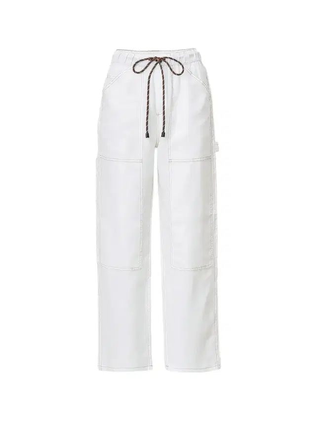 rag & bone Atlas Linen Straight-Leg Drawstring Pants