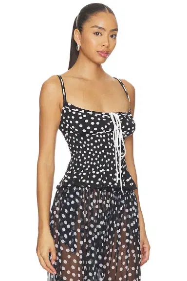 Leslie Amon Satin Top | Thumbnail 2 Leslie Amon Satin Top | Thumbnail 2