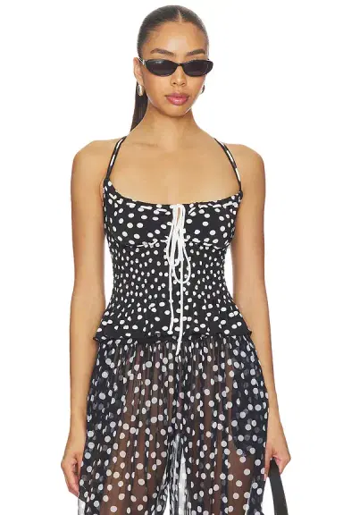 Leslie Amon Satin Top | Thumbnail 5 Leslie Amon Satin Top | Thumbnail 5